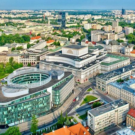 Super Apartament Grey Centrum 2X Metro Fast Wifi 300 Mbs Netflix Appletv Smarttv Spotify Panorama Miasta Варшава Экстерьер фото